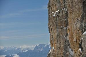 berg vinter natur foto