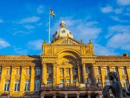 hdr stadsfullmäktige i Birmingham foto