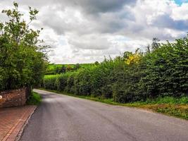 hdr utsikt över tanworth i arden foto