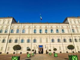 hdr palazzo reale, turin foto