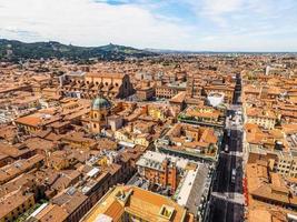 hdr flygfoto över bologna foto