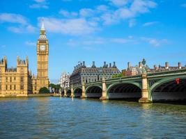 hdr parlamentets hus i london foto