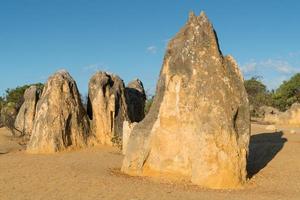 nambung nationalpark, västra Australien foto