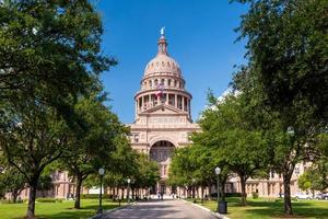 texas state capitol building in austin foto