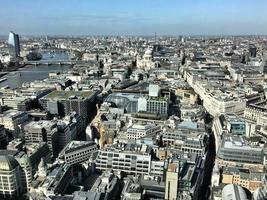 en flygfoto över london foto