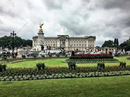 london i Storbritannien 2020. utsikt över buckingham palace foto