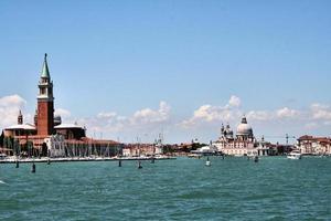 utsikt över Canal Grande i Venedig foto