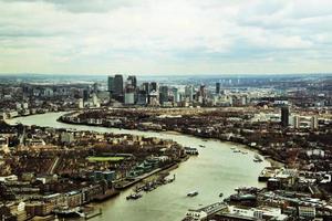en flygfoto över london foto