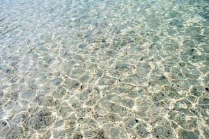 strand perfekt vit sand turkost vatten koh lan, thailand foto