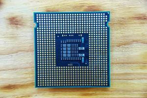 gammalt cpu-uttag 775 foto