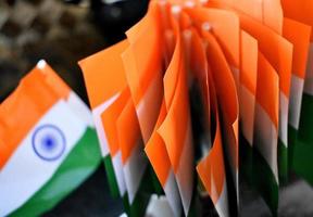 tiranga, Indiens nationella flagga foto