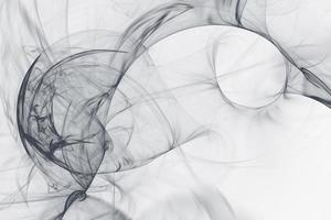 futuristisk slät yta med rökiga ljus. abstrakt flödande tunn vågform ljus 3d illustration foto