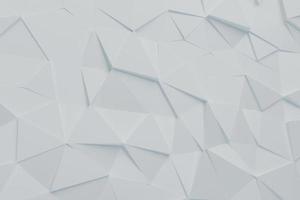abstrakt vit geometrisk bakgrund av väggen. 3d rendering foto