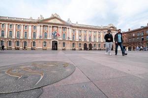 toulouse, Frankrike. 4 maj 2022. huvudstadsbyggnaden i staden toulouse sommaren 2022. foto