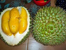 mogen durian frukt foto