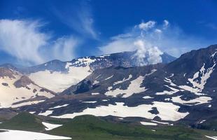 vulkanen i kamchatka foto