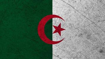 Algeriets nationella flagga tapet bakgrund foto