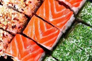 japansk sushi foto