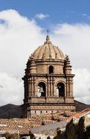 kyrkklockatorn cusco peru Sydamerika foto