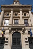 huvudkontor för National Bank of Romania i Bukarest Rumänien den 21 september 2018 foto