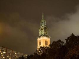 berlin på natten foto