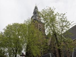 staden amsterdam i nederländerna foto