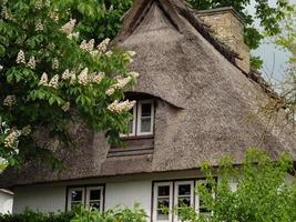 staden Kappeln vid floden schlei foto