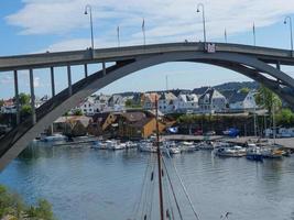 staden haugesund i norge foto