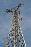 stål telekommunikation torn foto