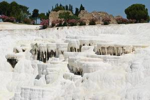 pamukale, naturparken i Turkiet foto