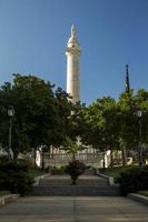 george washington monument i baltimore maryland foto