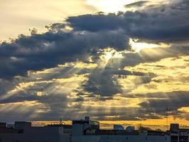 soluppgång över kansas city kansas state foto