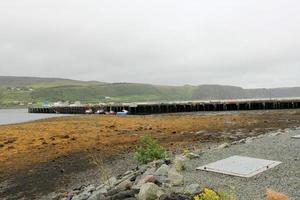 utsikt över landsbygden på ön skye i Skottland foto