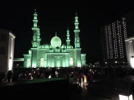 Depok Indonesien 8 juni 2022, moskén i Tohir foto