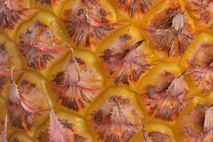 textur ananas närbild foto