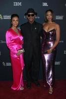 los angeles jan 25 - lisa harris, jimmy jam harris, bella harris på clive davis pre grammy gala på beverly hilton hotel den 25 januari 2020 i beverly hills, ca. foto