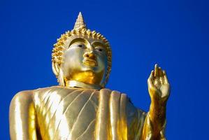 Buddhastatyn i Nan Thailand