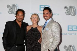 los angeles 18 mars - thorsten kaye, katherine kelly lang, don diamont på the bold and the beautiful 30-årsfest på clifton s downtown den 18 mars 2017 i los angeles, ca. foto