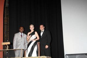 los angeles, sep 26 - delious kennedy, pristagare, ron truppa på catalina filmfestival lördag gala på avalon teater den 26 september 2015 i avalon, ca foto