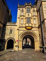 hdr great gatehouse abbey gatehouse i Bristol foto