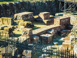 hdr romerska teaterruiner i turin foto