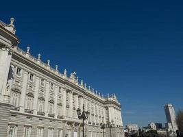 madrid stad i spanien foto