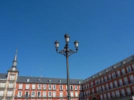 madrid stad i spanien foto