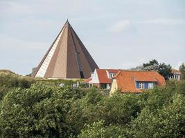 ön spiekeroog i tyskland foto