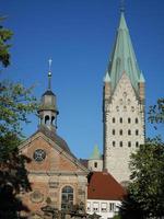 paderborn stad i tyskland foto