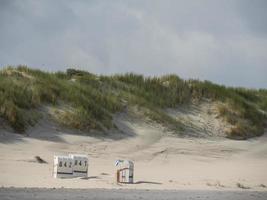 ön spiekeroog i tyskland foto