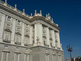 madrid stad i spanien foto