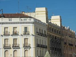 den spanska staden madrid foto