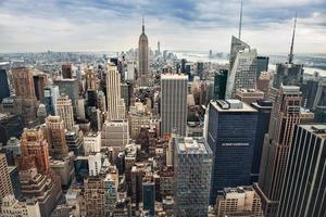 new york city manhattant midtown panorama