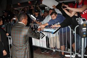 los angeles, 19 nov - sugar ray leonard på creed los angeles premiär på byteatern den 19 november 2015 i Westwood, ca. foto